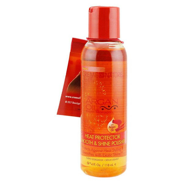 Creme of Nature Argan Oil Heat Protector Smooth & Shine Polisher 118ml | gtworld.be 