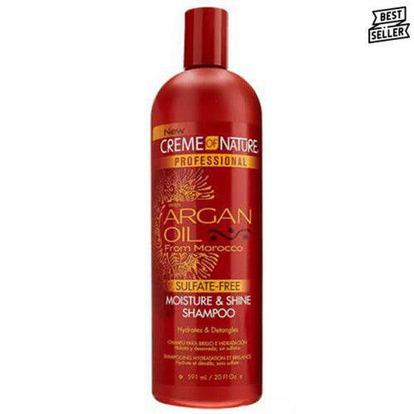 Creme of Nature Argan Oil Moisture & Shine Shampoo 591ml | gtworld.be 