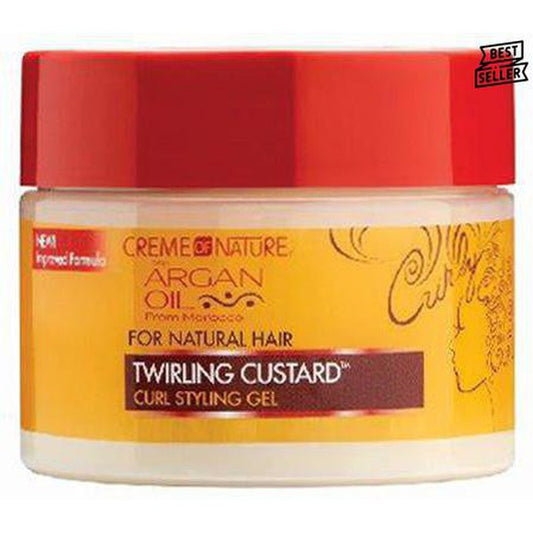 Creme of Nature Creme of Nature Argan Oil Twirling Custarf Curl Styling Gel 360ml