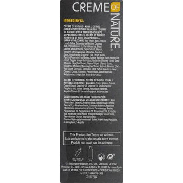 Creme of Nature Creme of Nature For Long Lasting Color and Shine 1.0 Natural Black