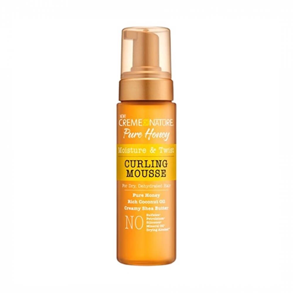 Creme of Nature Pure Honey Curling Mousse 207ml | gtworld.be 