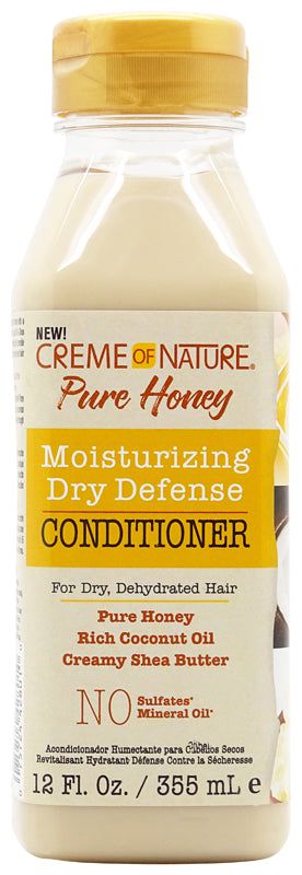 Creme of Nature Pure Honey Moisturizing Dry Defense Conditioner 355ml | gtworld.be 