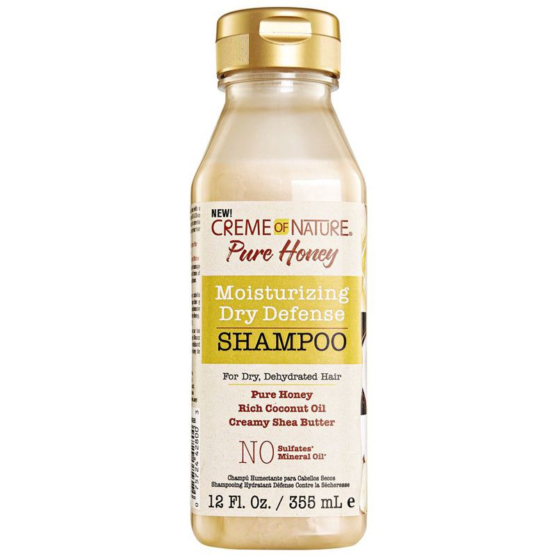 Creme of Nature Pure Honey Moisturizing Dry Defense Shampoo 355ml | gtworld.be 
