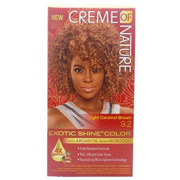 Creme of Nature Health & Beauty Creme Of Nature Light Caramel 9.2 Creme Of Nature Exotic Shine Hair Color