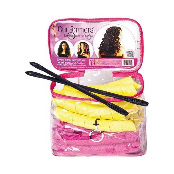 Curlformers Health & Beauty Curlformers KIT BARREL CURLS EXTRA LONG & EXTRA LARGE 24 Pieces