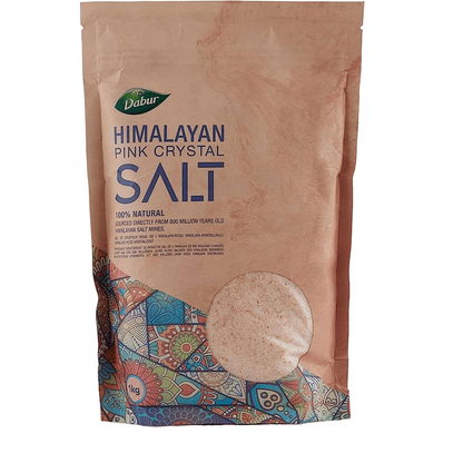 Dabur Himalayan Pure Pink Crystal Salt 1Kg | gtworld.be 