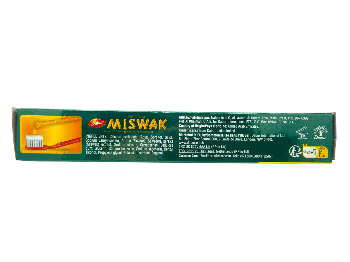 Dabur Amla Health & Beauty Dabur Miswak Toothpaste (50 + 25g Free) For Healthy Gums & Fresh Breath