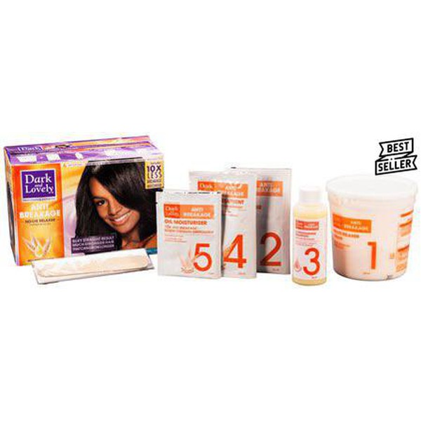 Dark & Lovely Anti Breakage No Lye Relaxer Kit 1 Application Regular | gtworld.be 