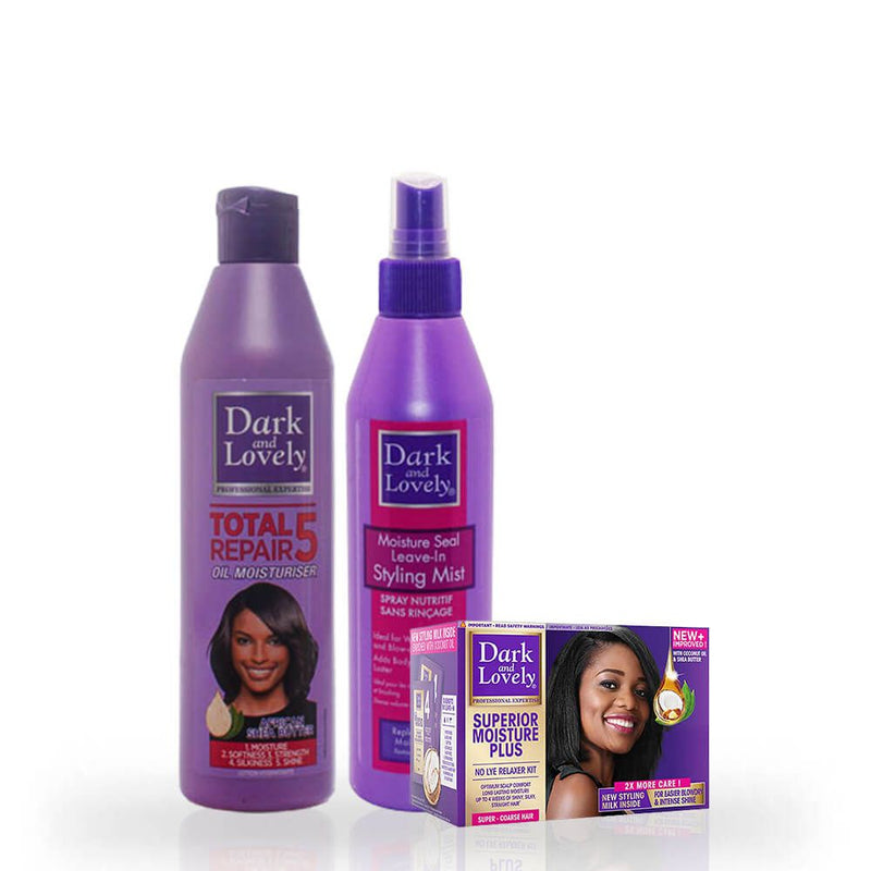 Dark & Lovely Hair Relaxer Regimen bundle | gtworld.be 