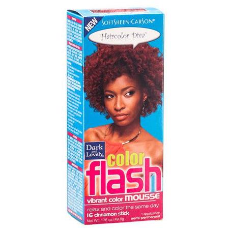 Dark and Lovely Health & Beauty Dark and Lovely Soft Sheen-Carson Color Flash Vibrant Color Mousse 1.76 oz