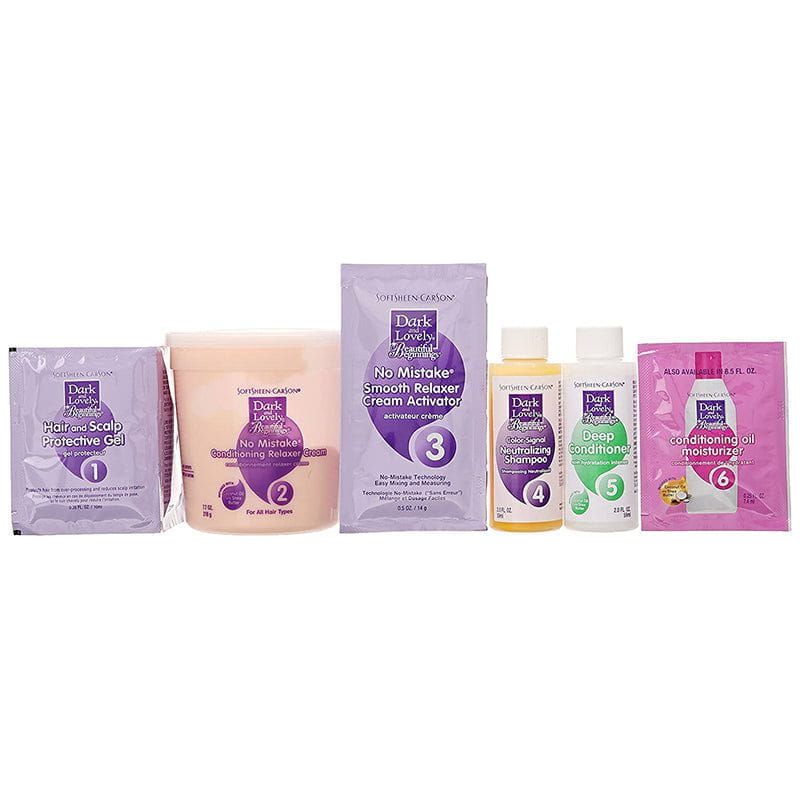 Dark and Lovely Health & Beauty Dark & Lovely Beautiful Beginnings No-Mistake Smooth Relaxer For All Hair Types