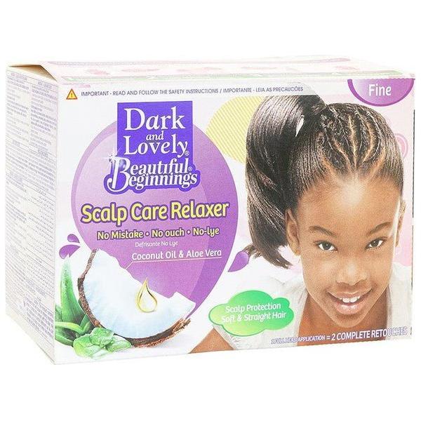 Dark and Lovely Health & Beauty Dark & Lovely Beautiful Beginnings Soft'n Straight No-Lye Relaxer, Fine Hair