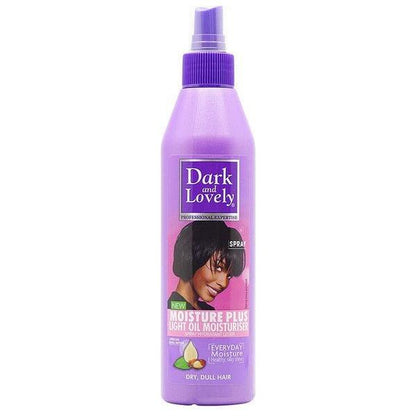 Dark and Lovely Health & Beauty Dark & Lovely Moisture Plus Light Moisturiser Spray 250ml