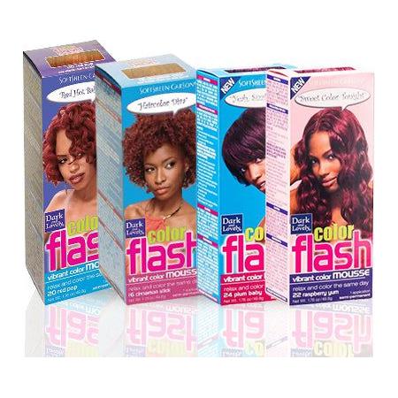 Dark and Lovely Soft Sheen - Carson Color Flash Vibrant Color Mousse 1.76 oz - Gtworld.de