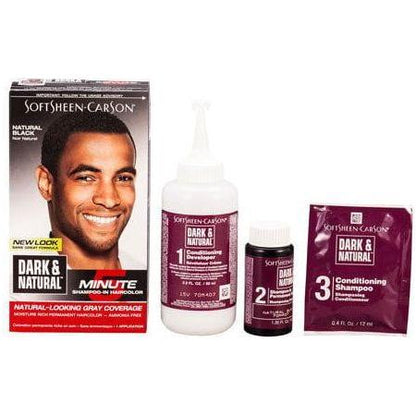 Dark and Natural SoftSheen Carson Natural - Looking Gray Coverage For Men - Gtworld.de