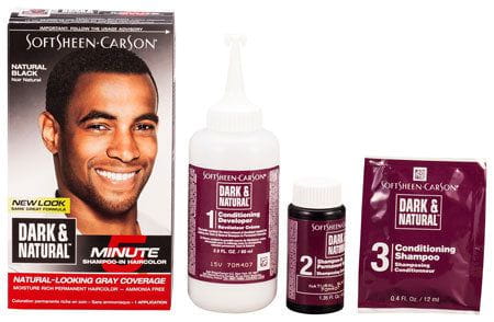 Dark and Natural SoftSheen Carson Natural-Looking Gray Coverage For Men | gtworld.be 