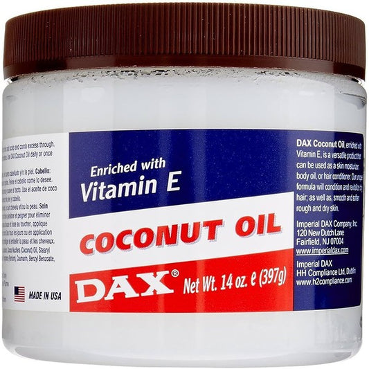 DAX Coconut Oil Enriched with Vitamin E 397g | gtworld.be 