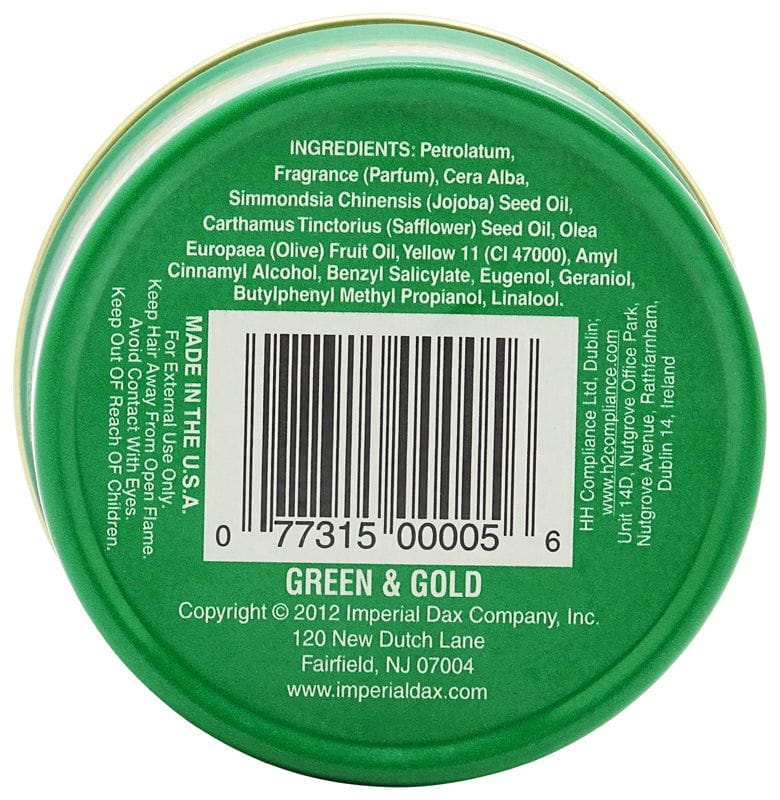 DAX Green and Gold Hair Wax 99g | gtworld.be 