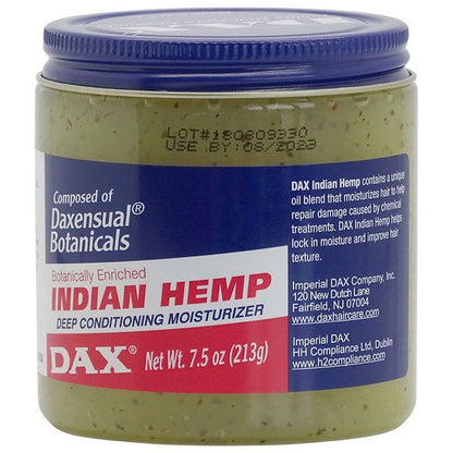 DAX Indian Hemp Deep Conditioning Moisturizer 221ml | gtworld.be 