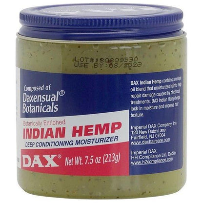 DAX Health & Beauty DAX Indian Hemp Deep Conditioning Moisturizer 221ml