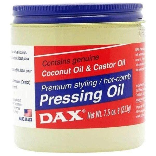 DAX Health & Beauty DAX Pressing Oil Enriched with Coconut Oil & Castor Oil 3.5/7.5/14 oz