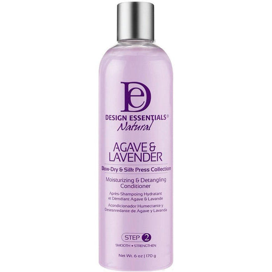 Design Essentials Agave & Lavender Moisturizing & Detangling Conditioner 12oz | gtworld.be 