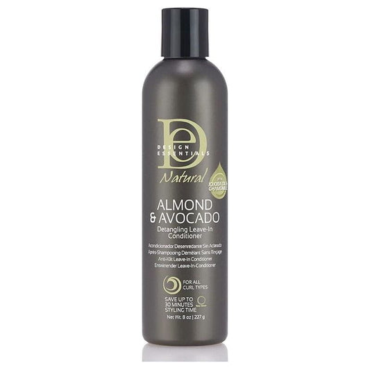 Design Essentials Health & Beauty Design Essentials Natural Almond & Avocado Detangling Leave-in Conditioner 227g