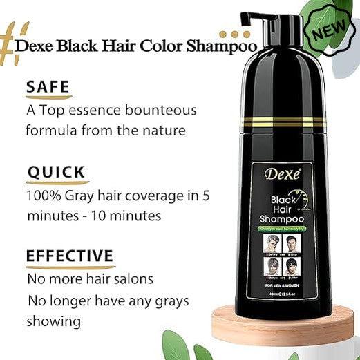 Dexe Black Hair Shampoo Classic 400 ml | gtworld.be 