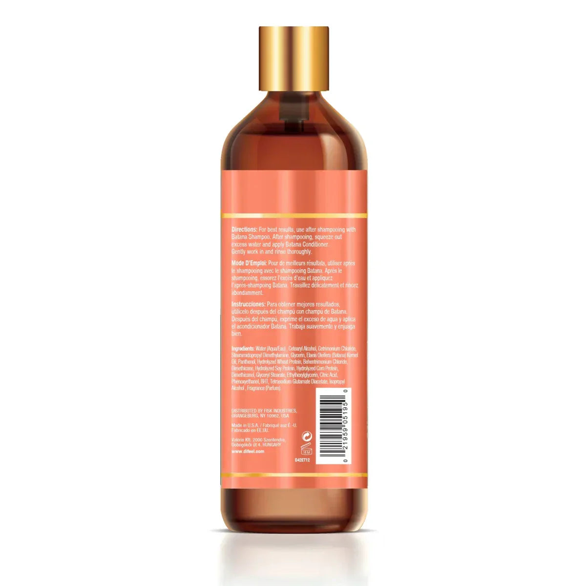 DiFeel Health & Beauty Difeel - Après-shampoing sans sulfate Elevated Batana (12/33.8) oz