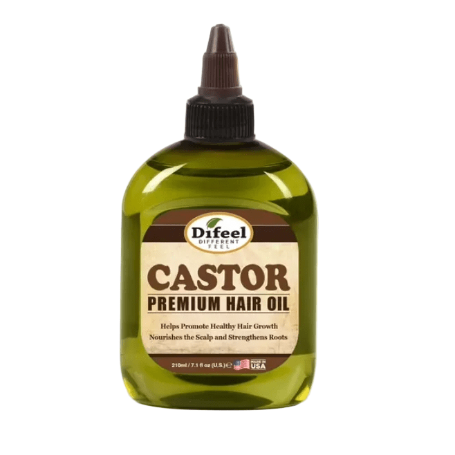 DiFeel Health & Beauty Difeel Castor Premium Hair Oil  7.1 oz