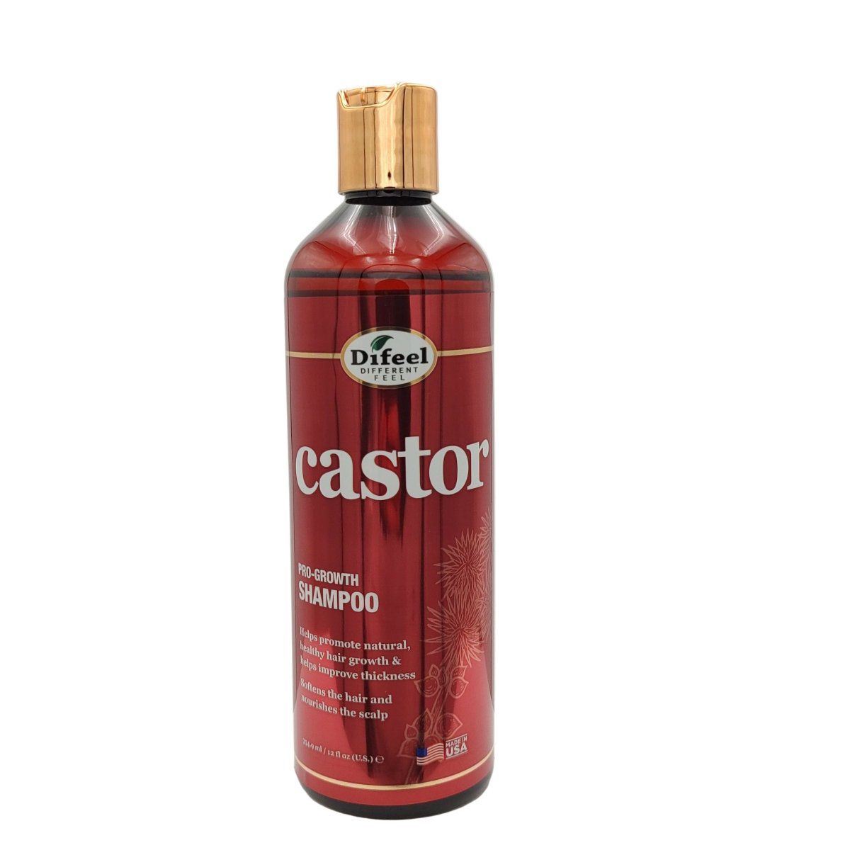 DiFeel Health & Beauty Difeel Castor Pro-Growth Shampoo 12 oz