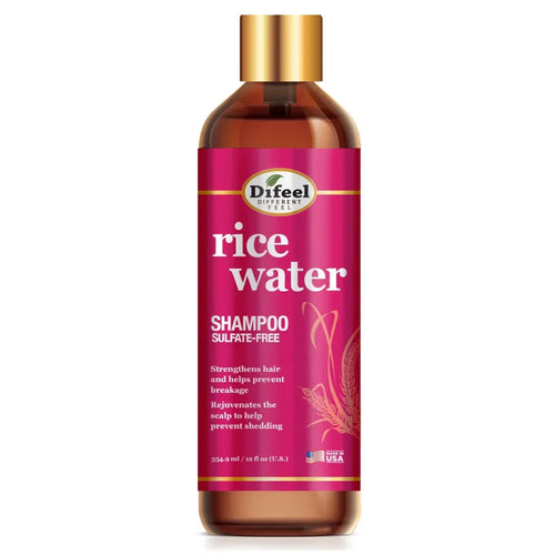 DiFeel Health & Beauty Difeel Rice Water Sulfate-Free Shampoo 12 oz