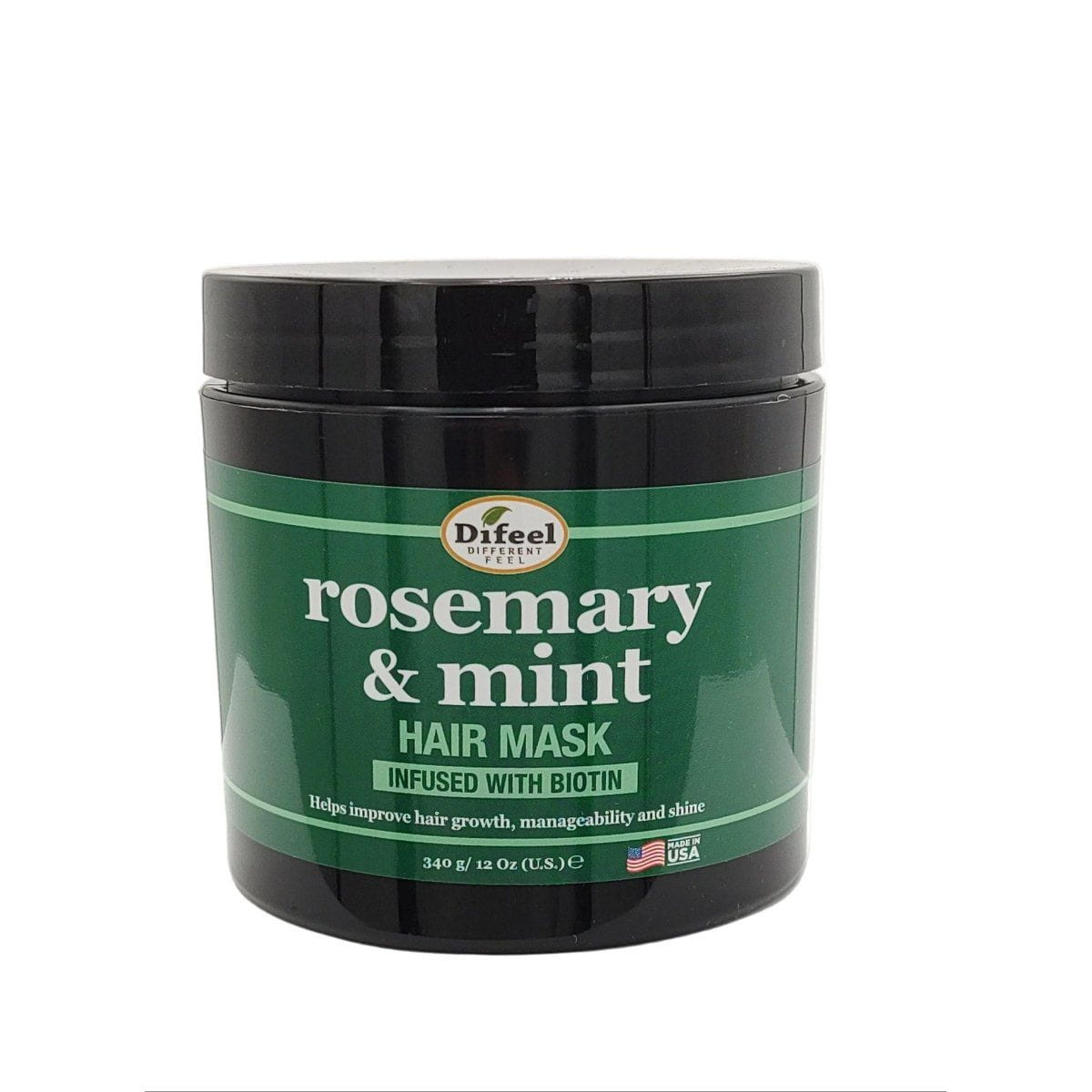 DiFeel Health & Beauty Difeel Rosemary Mint Strengthening Hair Mask 12oz