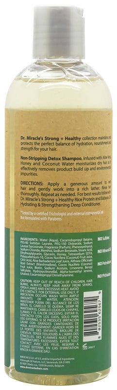 Dr. Miracle's Aloe Vera & Honey Non-Stripping Detox Shampoo 355ml | gtworld.be 