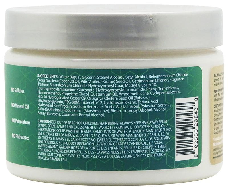 Dr.Miracle's Rice Protein & Babbasu Oil Hydrating & Strengthening Deep Conditioner 340g | gtworld.be 