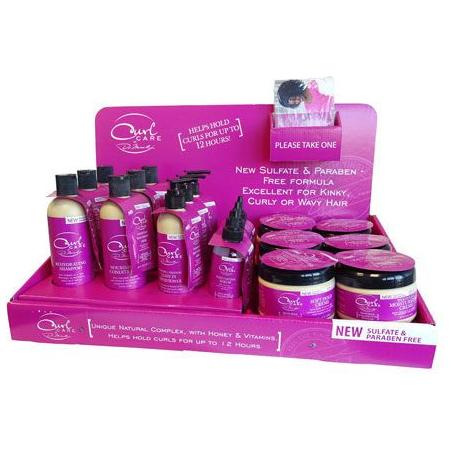 Dr. Miracle's Health & Beauty Dr.Miracle's Curl Care Lighted 18pc Display