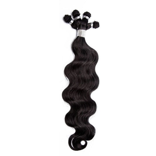 100% Natural Brazilian "Wave" Human Hair 8"/20cm  Handmade A 100g Natural Wave C | gtworld.be 