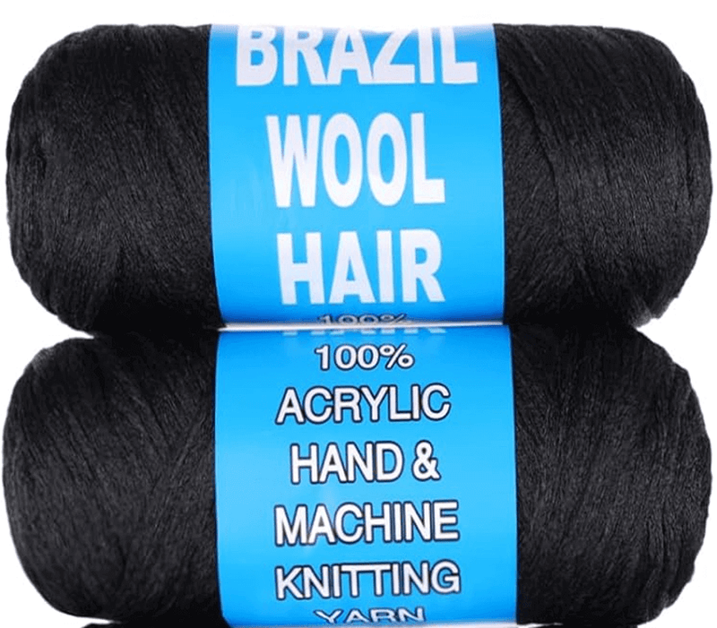 Brazil Wool Hair 100% Acrylic Hand & Machine Knitting Yarn
