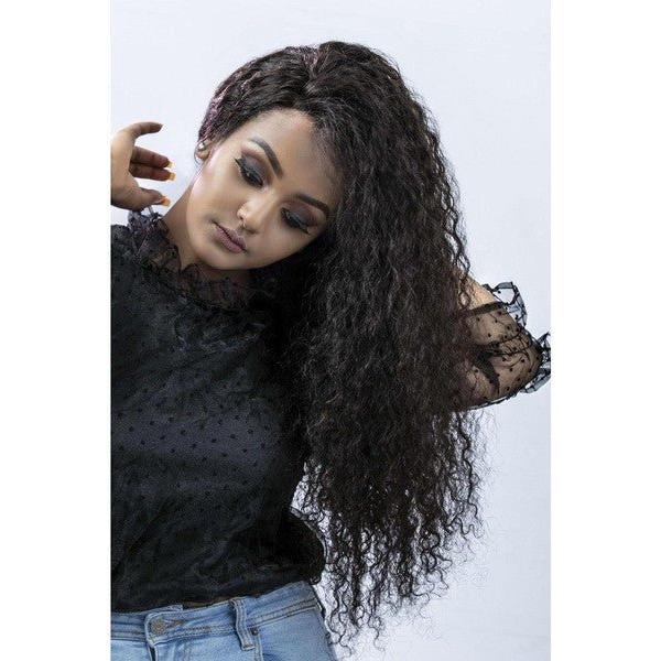 Dream Hair Brazilian Virgin Full Lace Wigs Deep Wave Handmade Human Hair Color: Natural - Gtworld.de