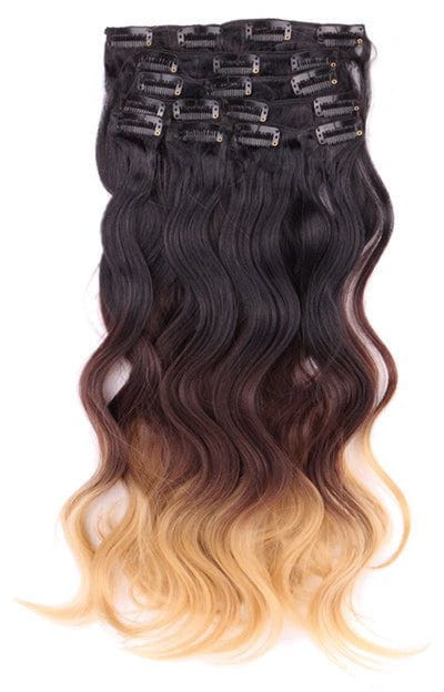 Dream Hair 8 Clip-In Ombre Extensions Cheveux synthétiques | gtworld.be 