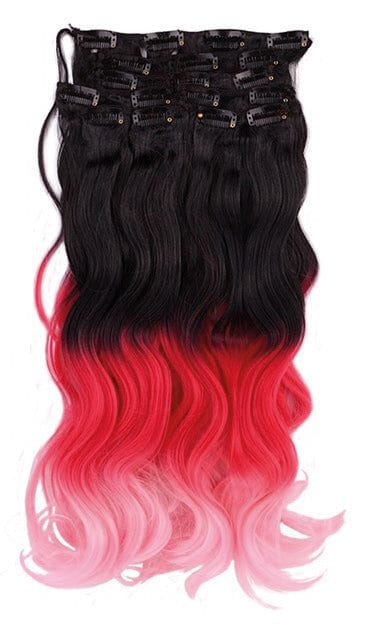 Dream Hair 8 Clip-In Ombre Extensions Cheveux synthétiques | gtworld.be 