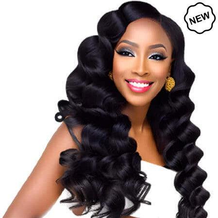 Dream Hair Dream Hair Africo Body Wave Weaving Human & Premium Synthetic Hair 6 pcs.