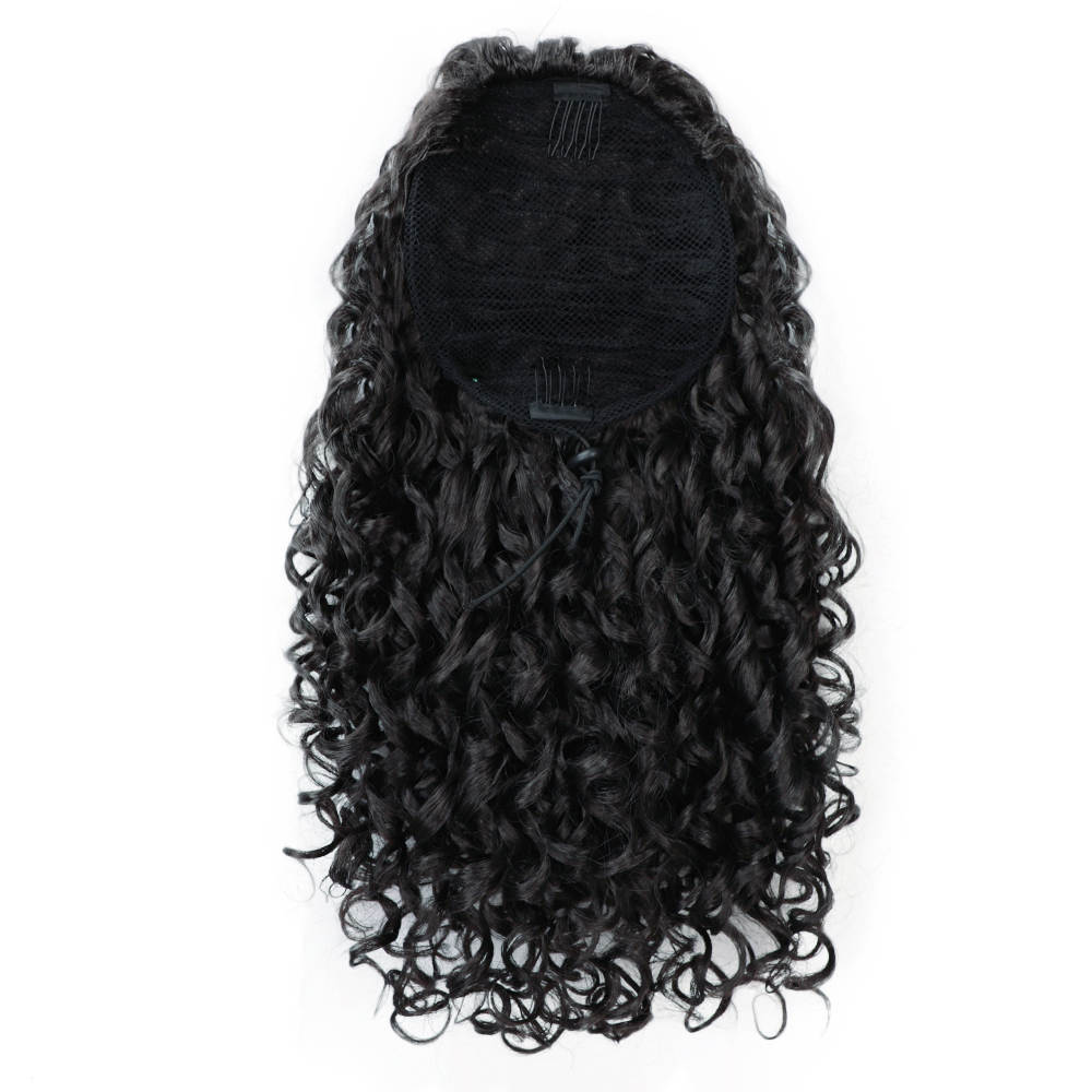 Dream Hair Dream Hair Afro Curly Wave Ponytail 14" - Synthetic Hair