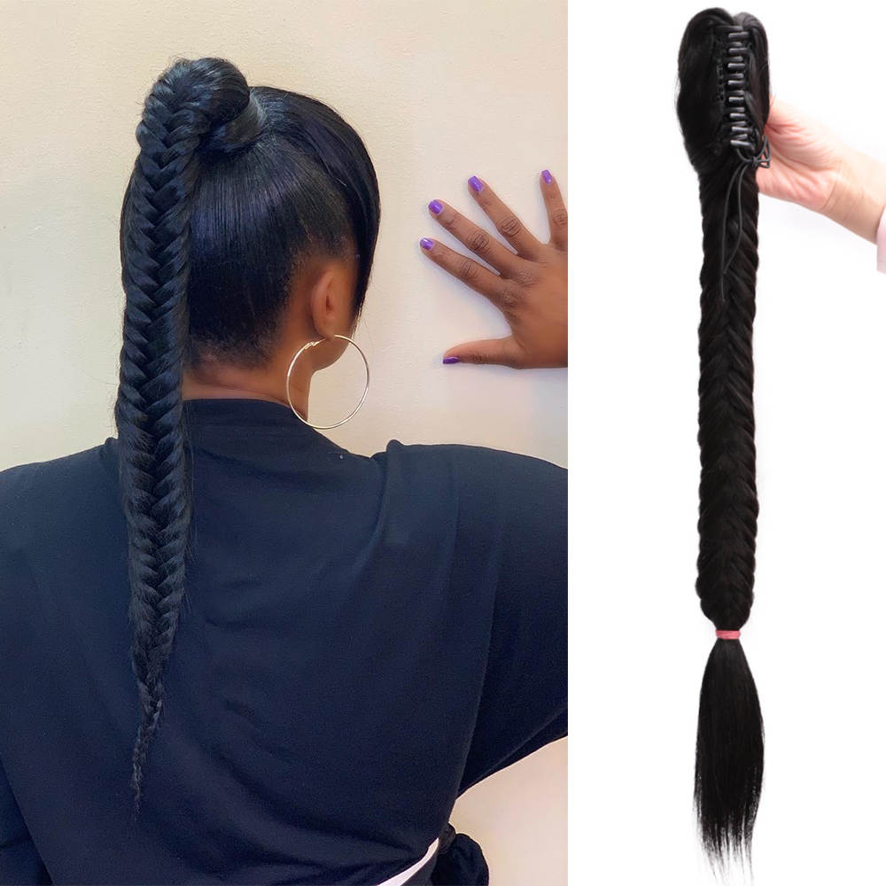 Dream Hair Dream Hair Claw Jaw Kinky Straight Ponytail 22" - Synthetic Hair