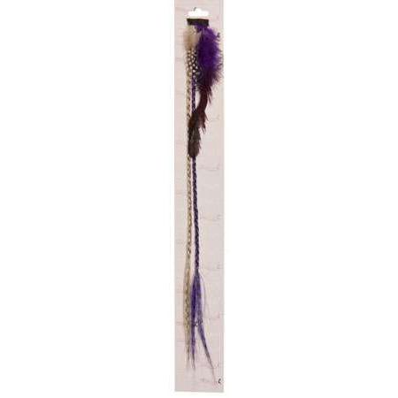 Dream Hair Dream Hair One Clip-In Feather Extensions Synthetic Hair, Feder Haarteil Kunstha