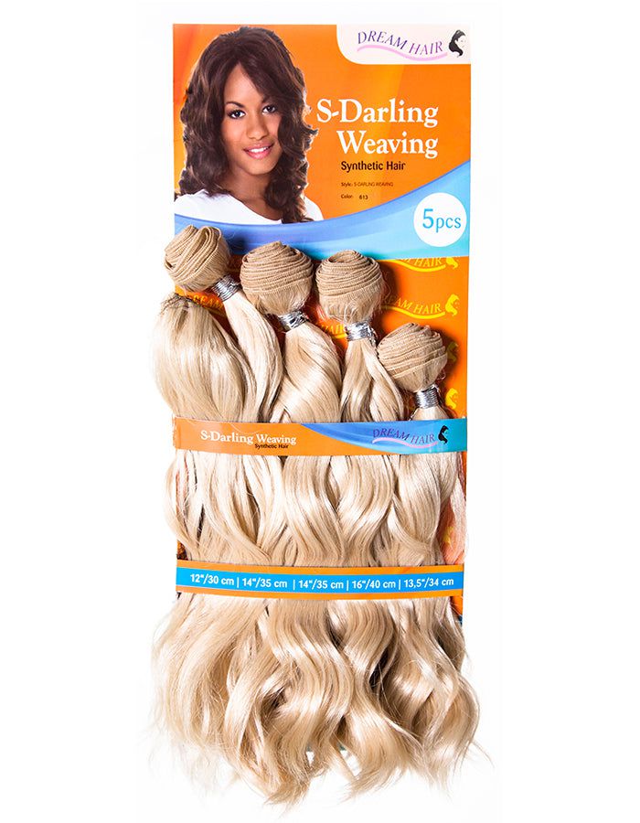 Dream Hair S-Darling Weaving Synthetic Hair 5 pcs | gtworld.be 