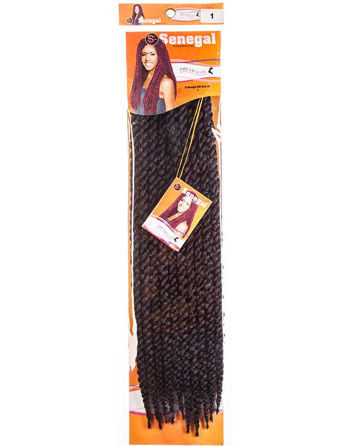 Dream Hair S-Senegal 400 Bulk 20"/50cm Synthetic Hair | gtworld.be 