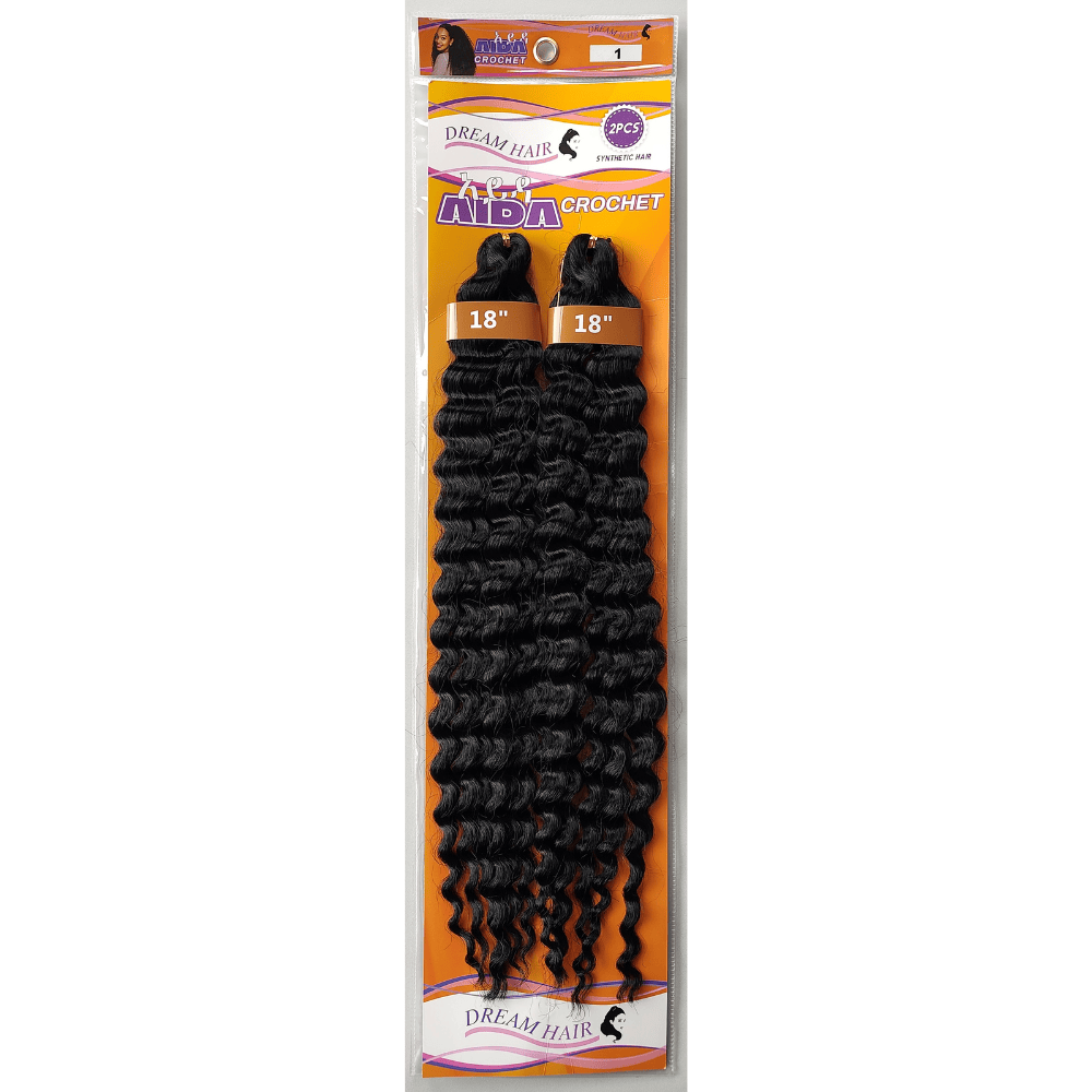 Dream Hair Health & Beauty 1 Dream Hair Aida Crochet 18" (2 PCS)