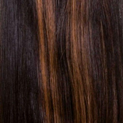 Dream Hair Health & Beauty 10" = 25 cm / Schwarz-Braun Mix FS1B/30 Dream Hair Indian Remy Hair Euro Straight  Human Hair