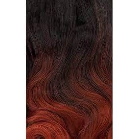 Dream Hair Health & Beauty 14" = 35 cm / Braun-Rot Mix Ombré #T2/350 Dream Hair French Loose Weaving Human Hair